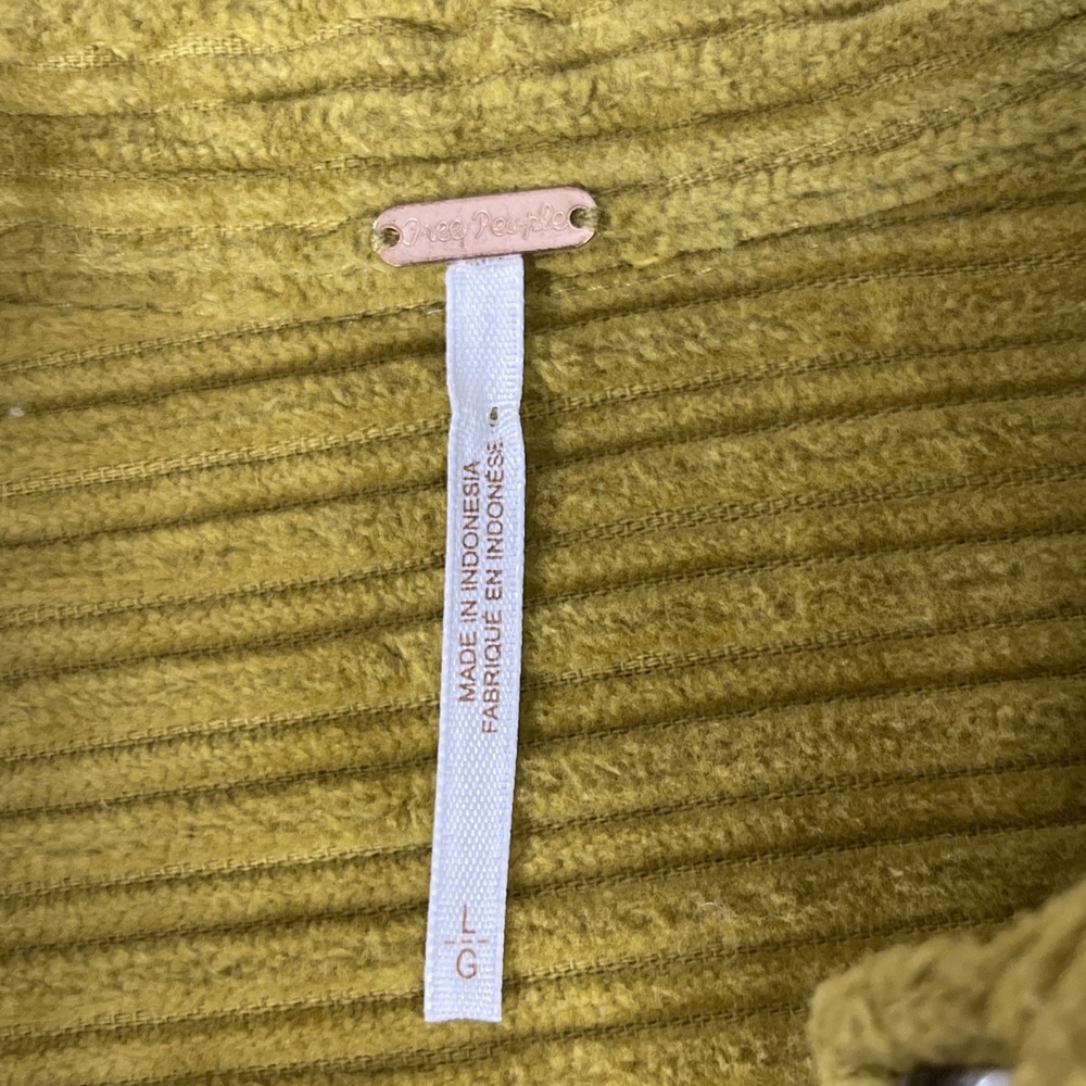 Free People Mustard Embroidered Jumpsuit - Picture 7 of 13